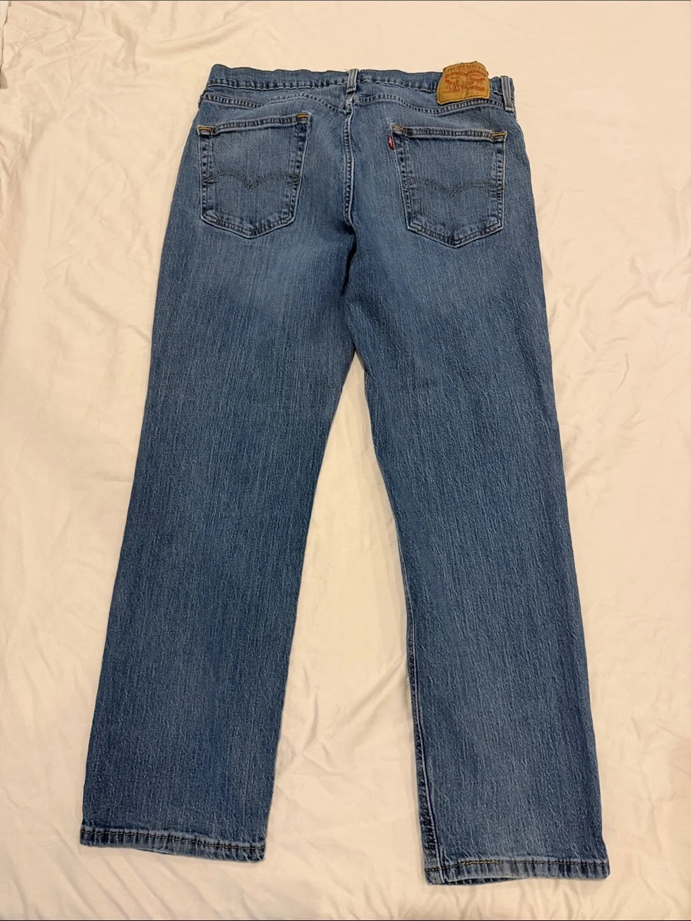 Levi's Light Blue Straight Jeans
